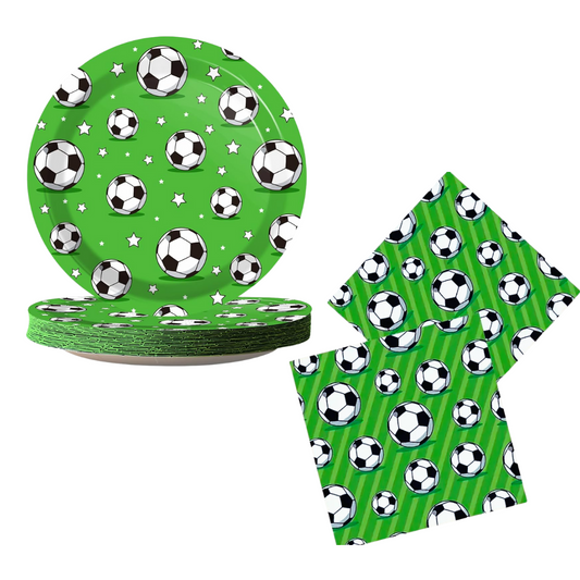 Football Party Dinnerware Plates and Napkins