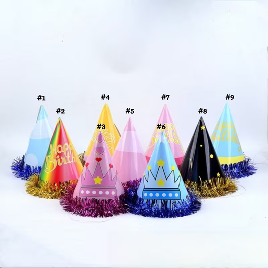 Colorful cone party Hat