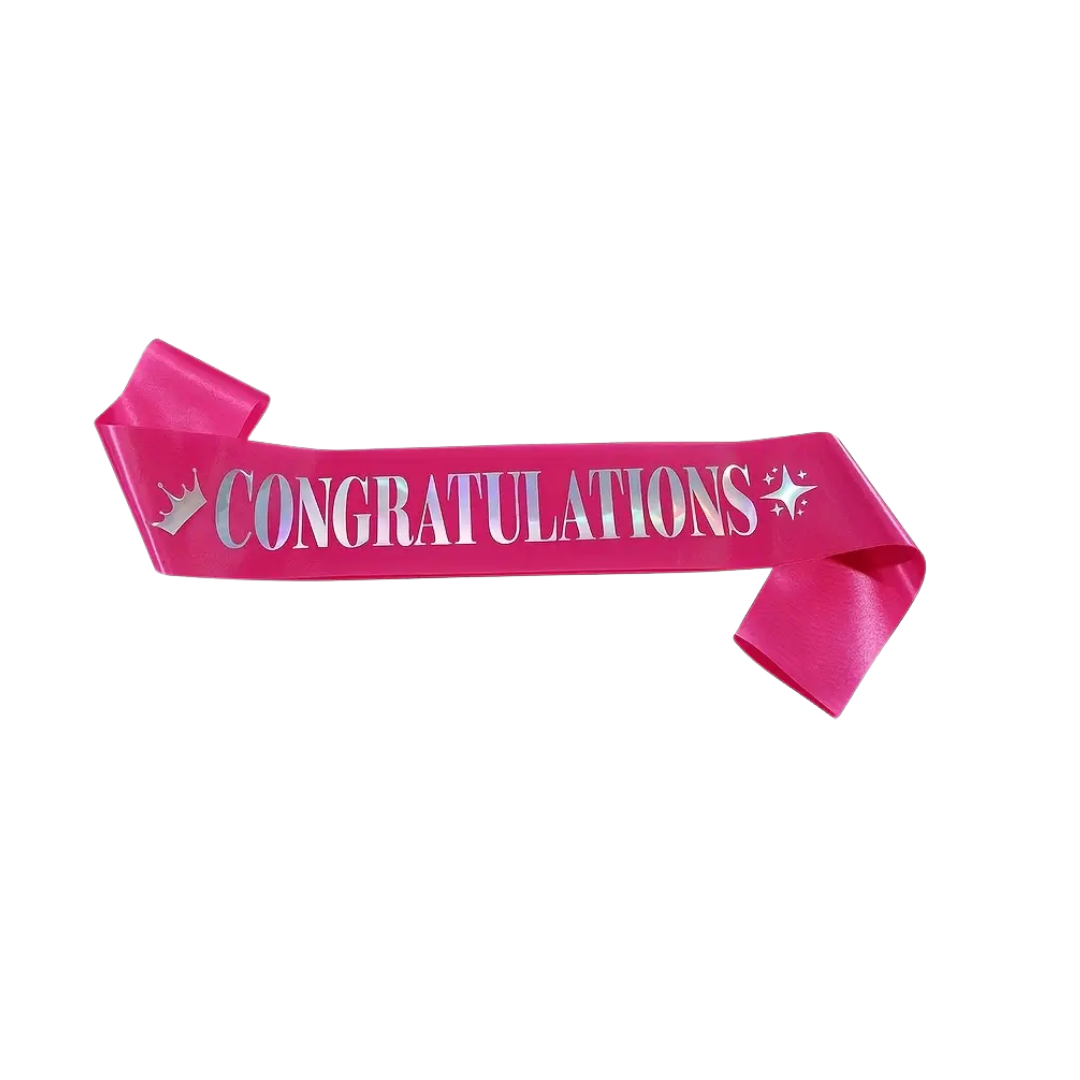 Congratulations Sash