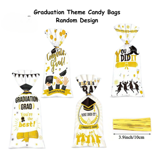 Graduation Theme Candy Bags