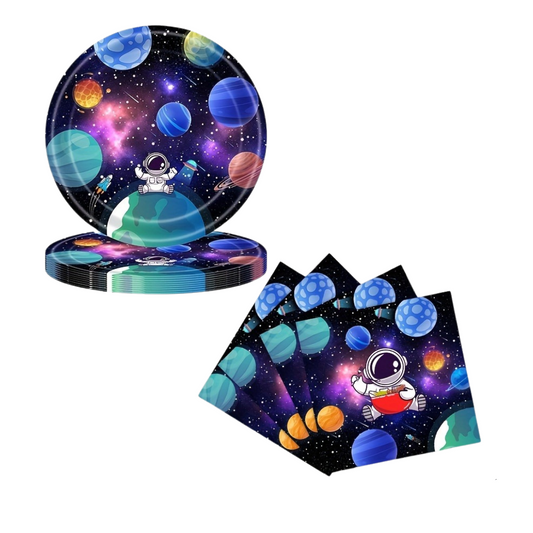 Space Theme Dinnerware