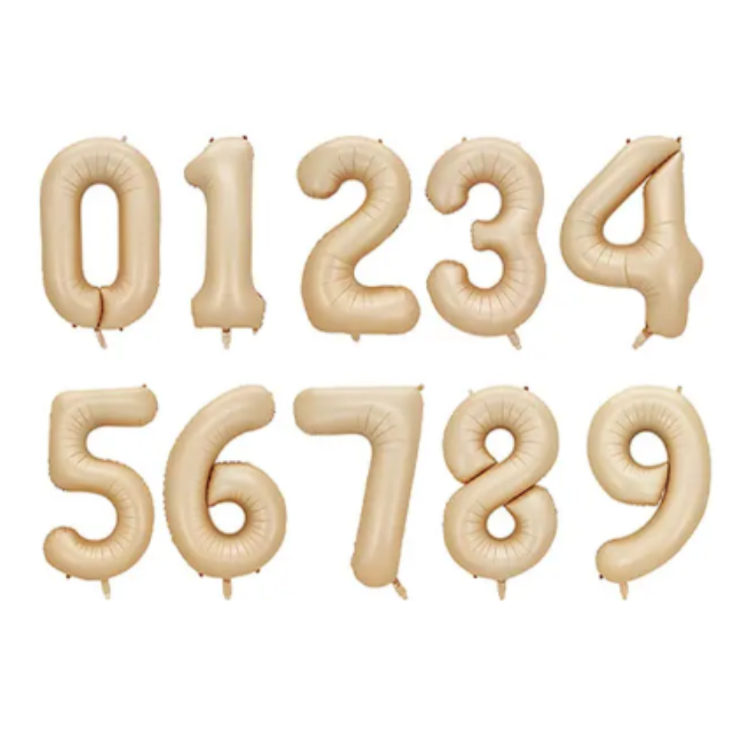 Caramel - 40inch Foil number