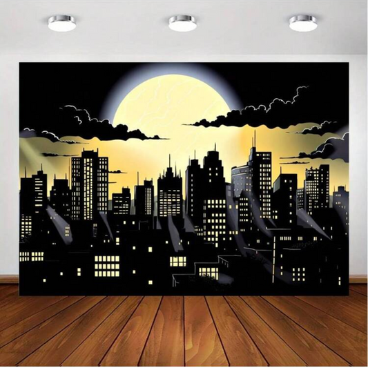 Superhero City Background