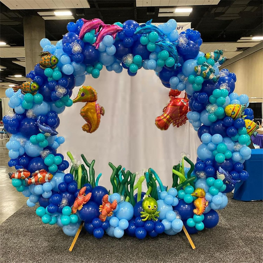 297pcs Ocean Theme Balloon Garland Kit