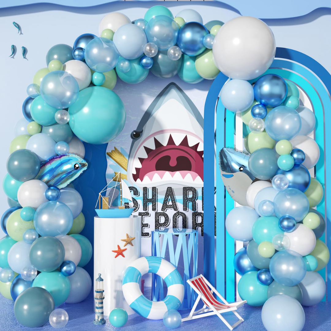 101pcs Ocean Theme Balloon Garland Kit