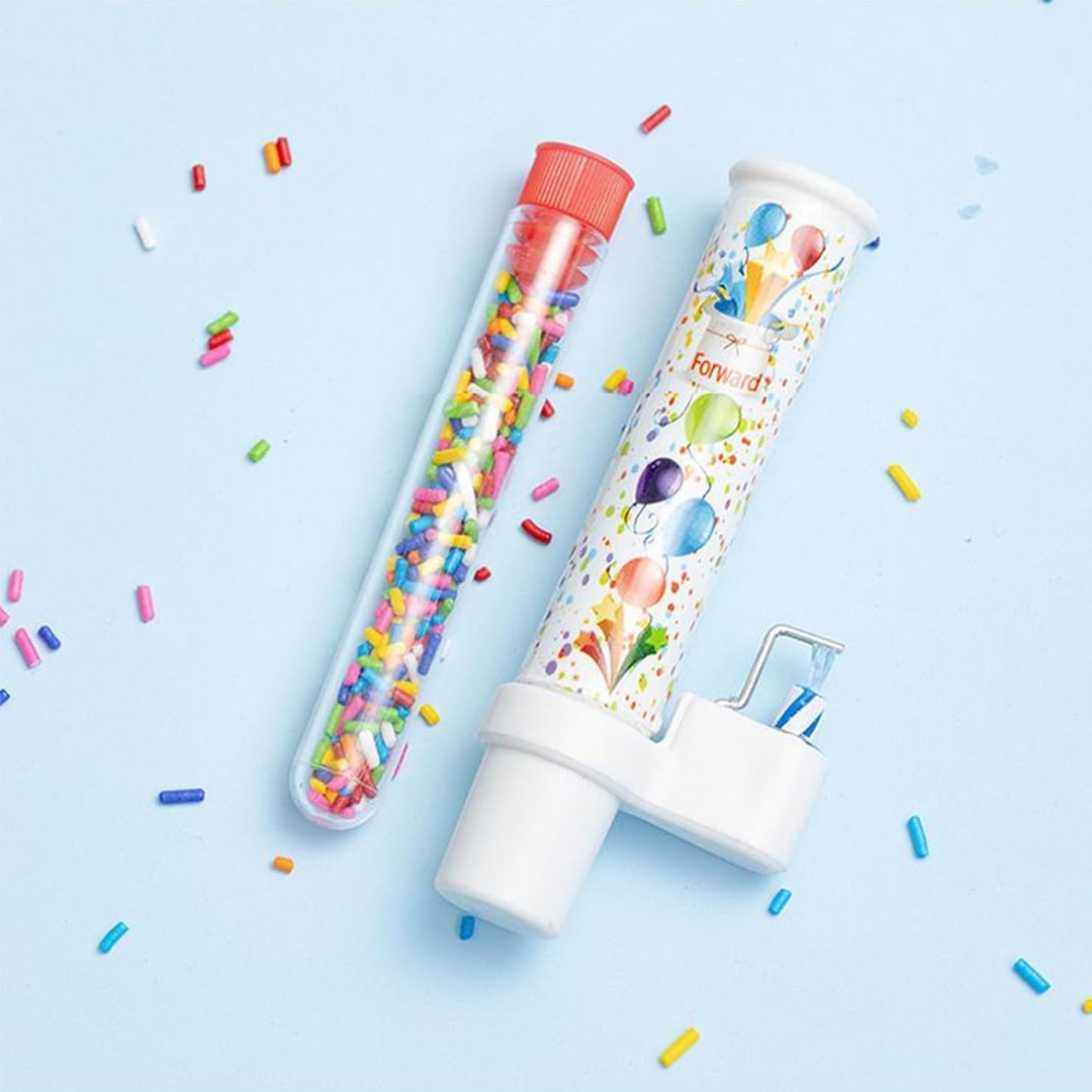 Party popper candle