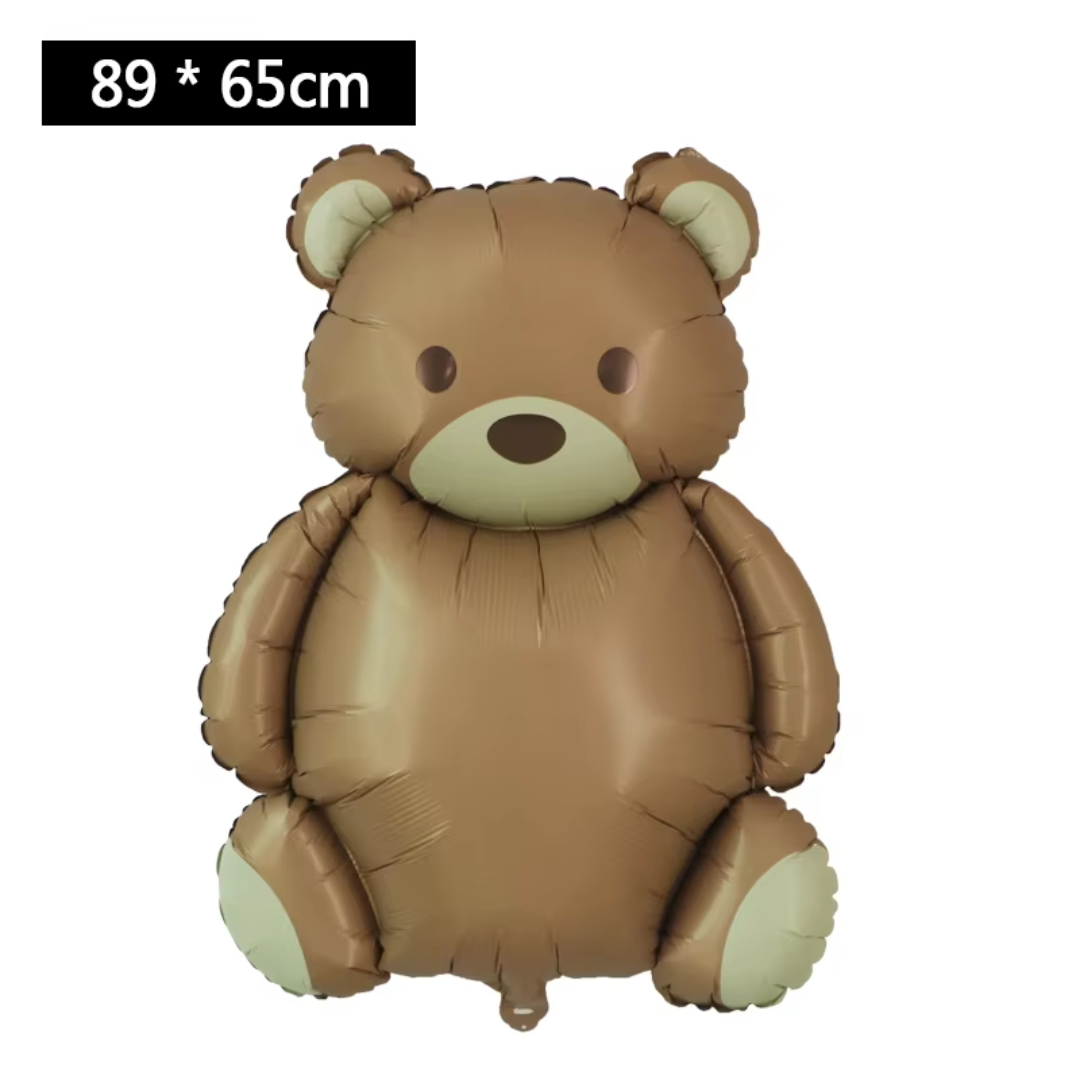 Brown Bear Foil Balloon