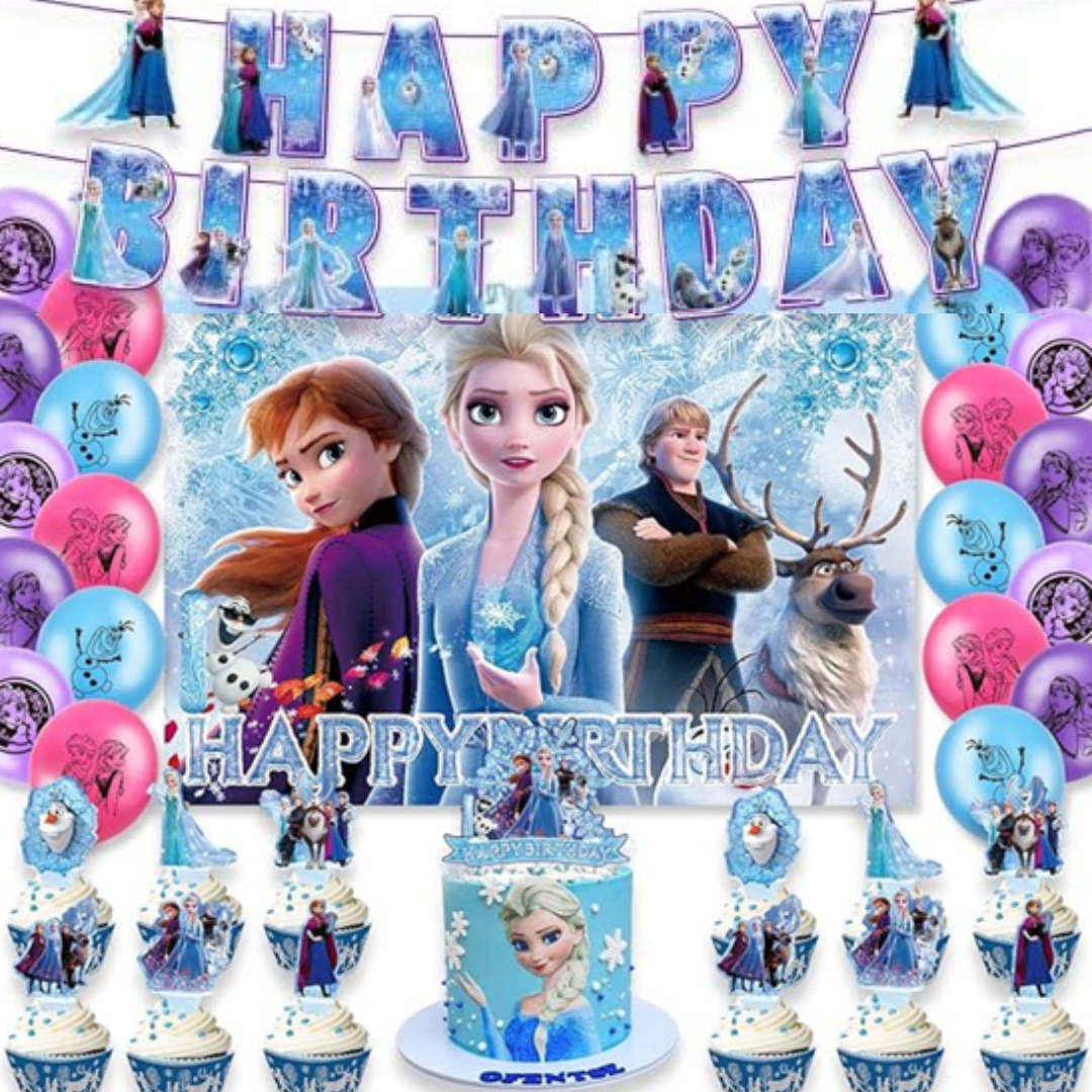 26pcs Frozen Theme Balloon