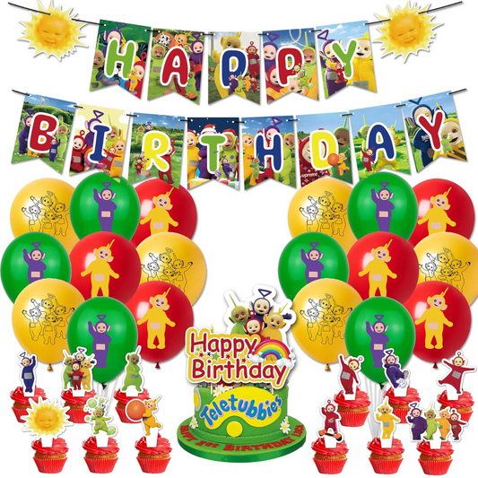 Teletubbies Theme Balloon Decorations