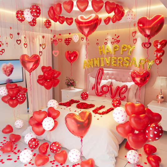 57pcs Happy Anniversary Balloon Arch Kit