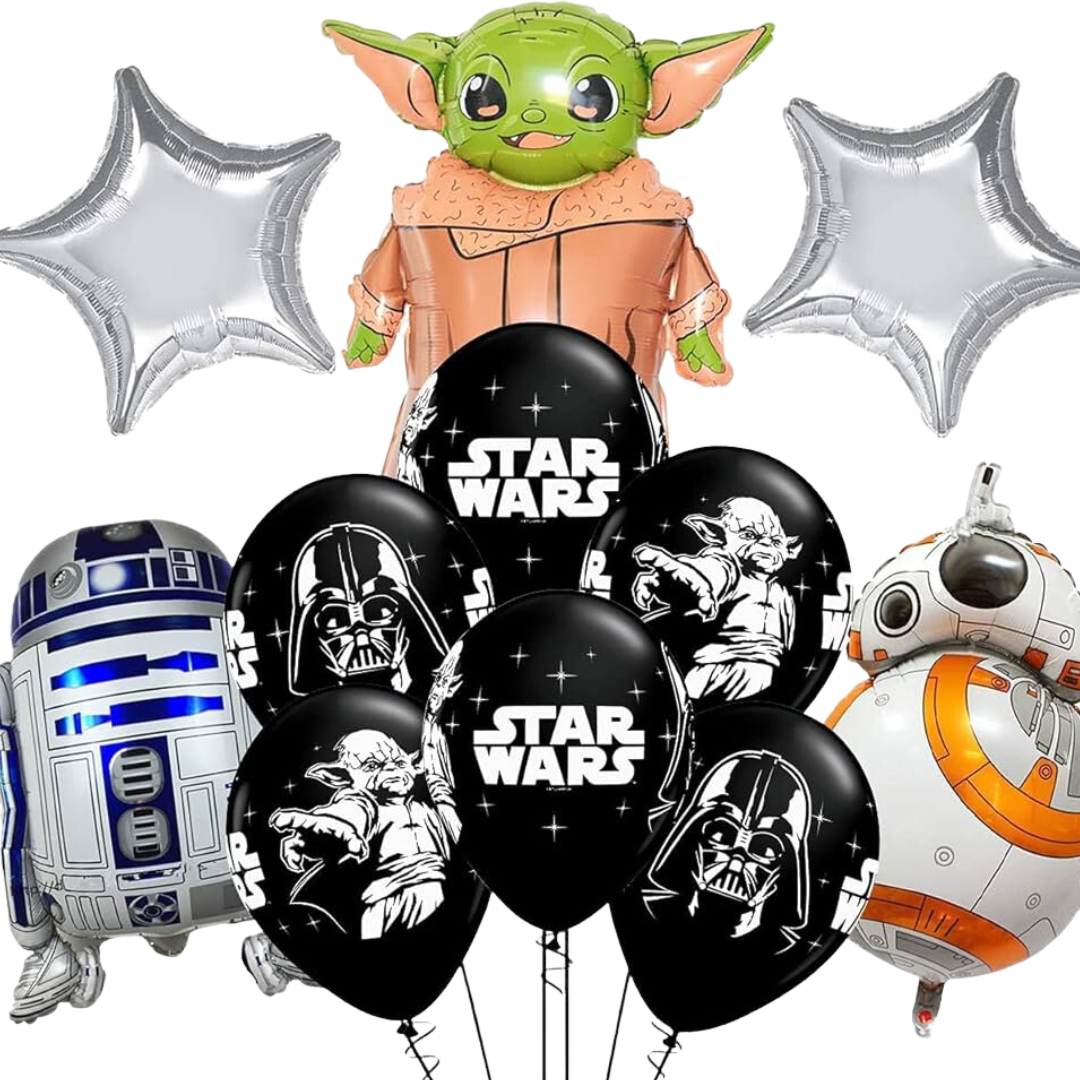 11pcs Star Wars Foil Balloon Kit