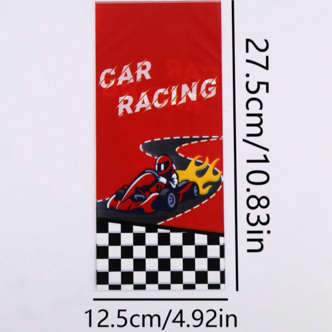 Racing Car Theme Candy Bag