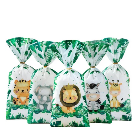 Green Forest Animal Candy bag