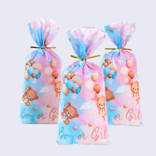 Gender Reveal Candy Bags
