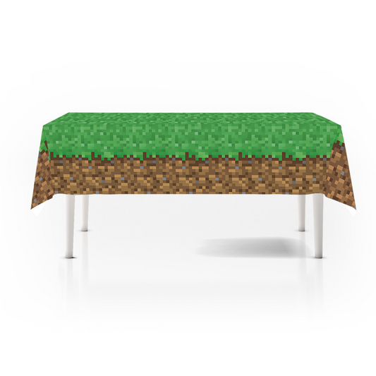 Minecraft Theme Table Cover