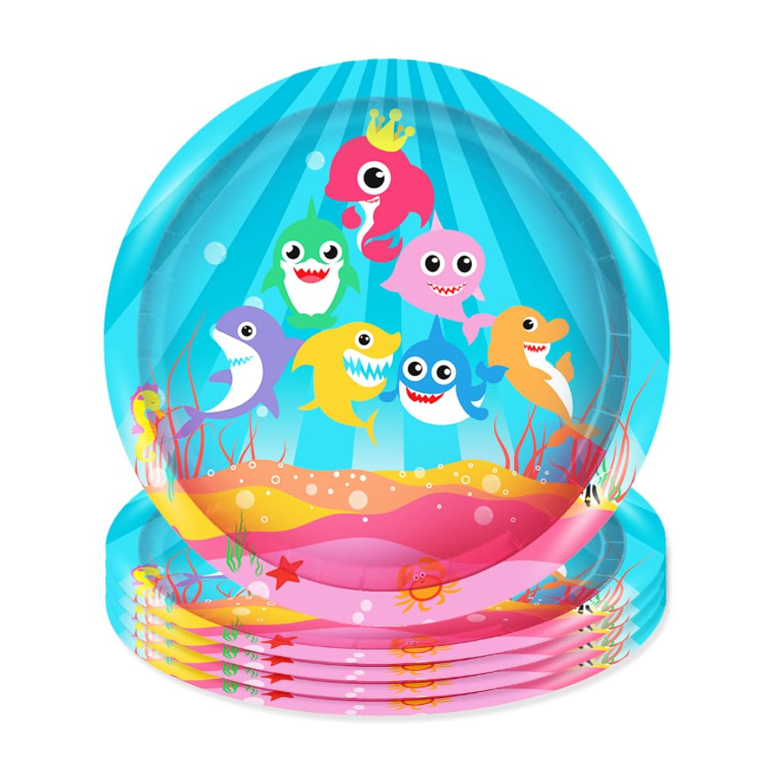 Baby Shark Theme Dinnerware