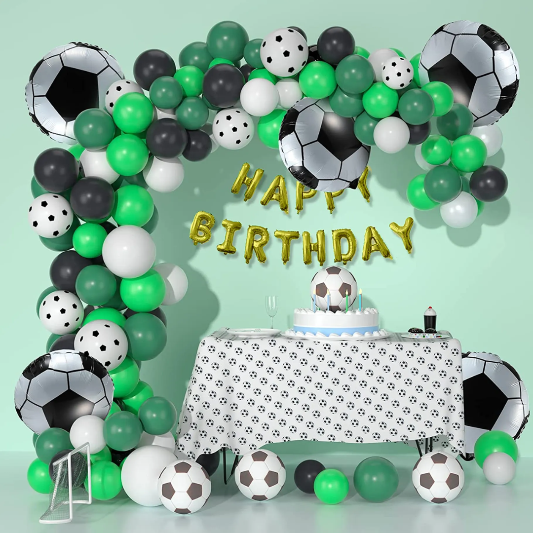 104pcs Football Balloons Arch Garland Kit