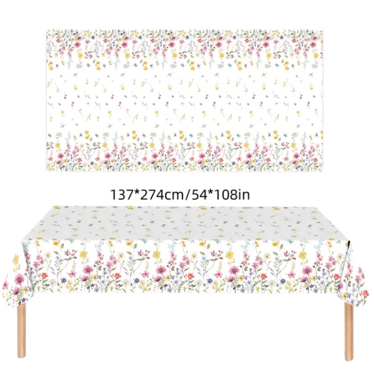 Spring Wildflower Table cover
