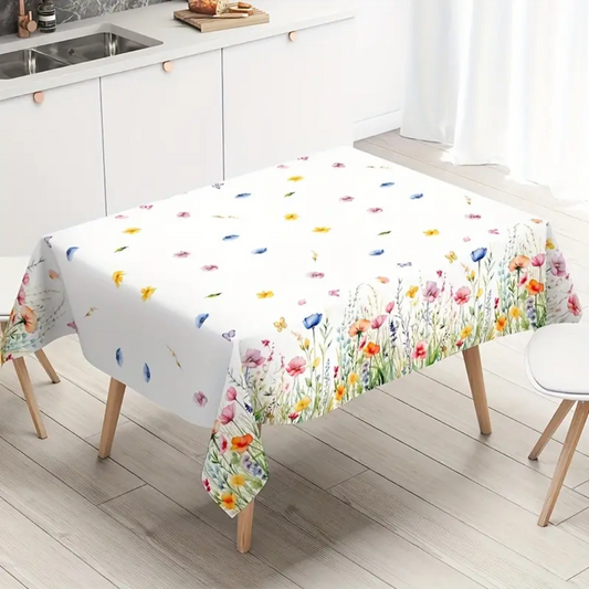 Spring Flower Tablecloth