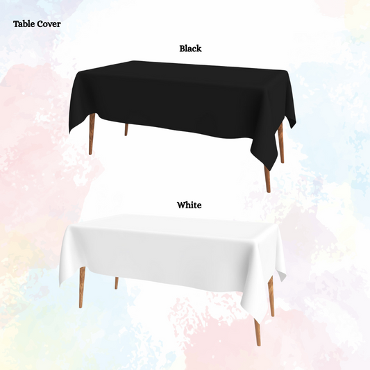 1pcs Plastic Table Cover (Size: 183 x 137cm)
