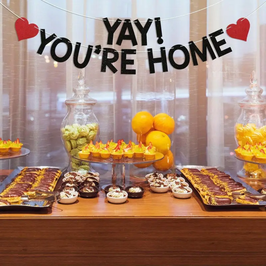 Yay! You're Home Banner
