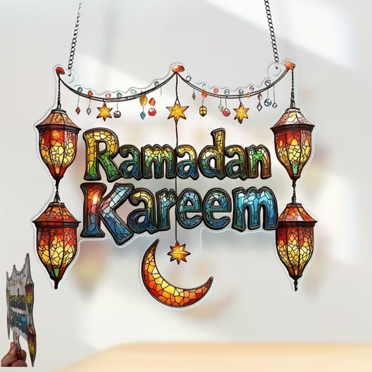 Ramadan Acrylic Kareem Hanging