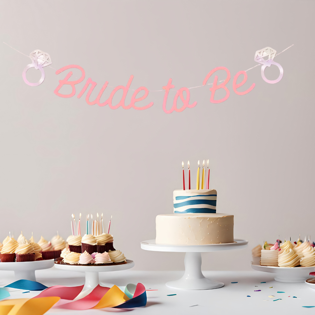 Pink Bride to be Banner