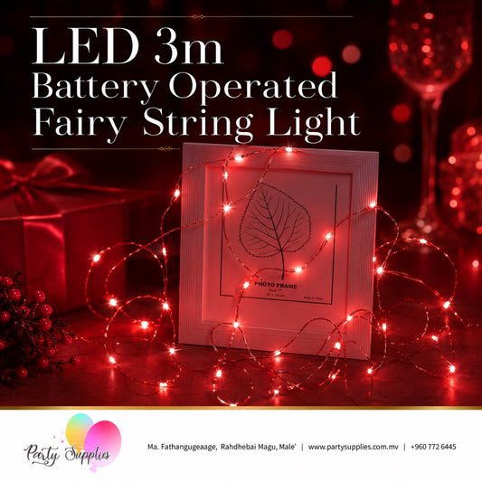 Led 3m Battery Operates Fairy String Light