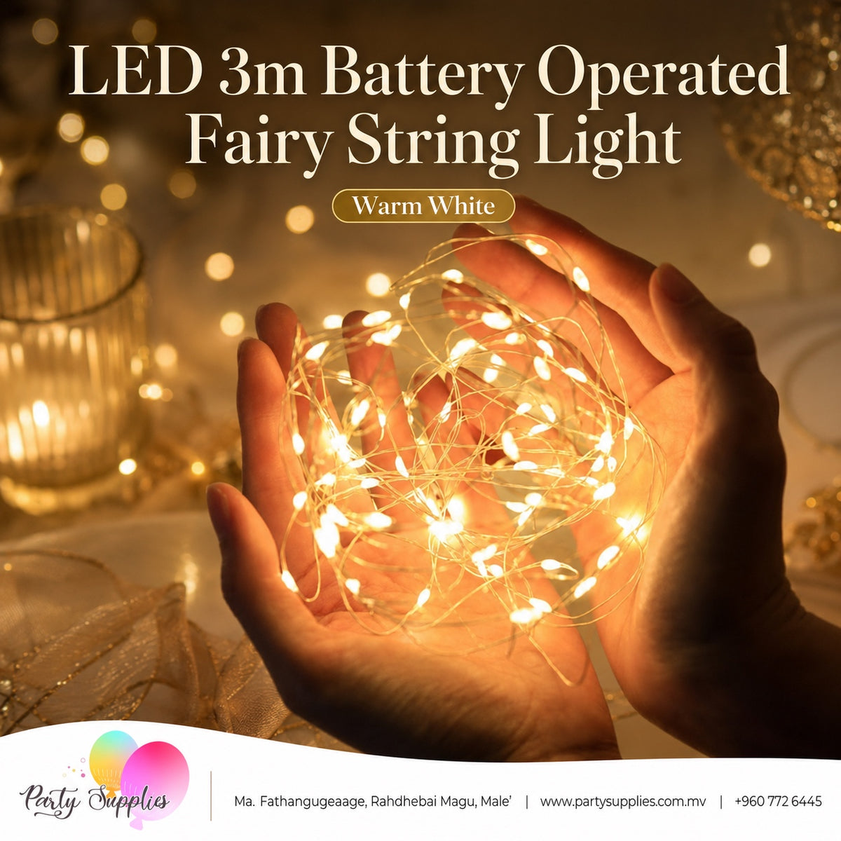 Led 3m Battery Operated Fairy String Light