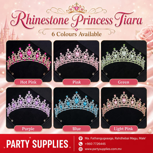 Rhinestone Princess Tiara