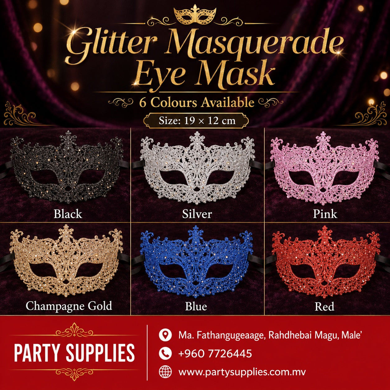 Fashion Lace Masquerade Mask
