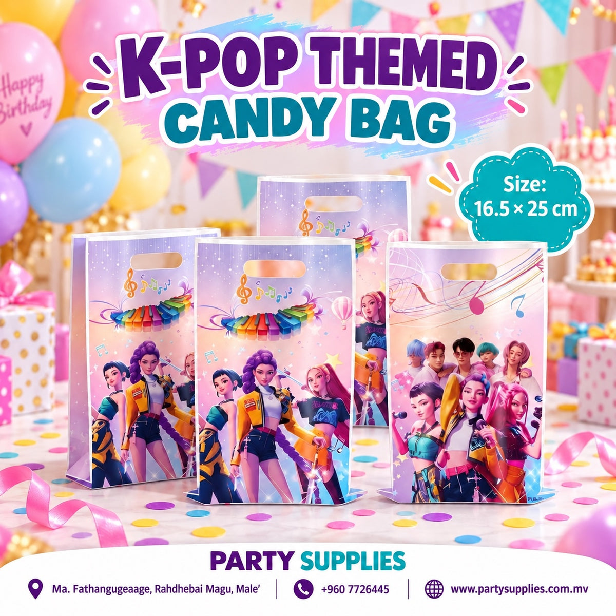 K-Pop Themed Candy Bag